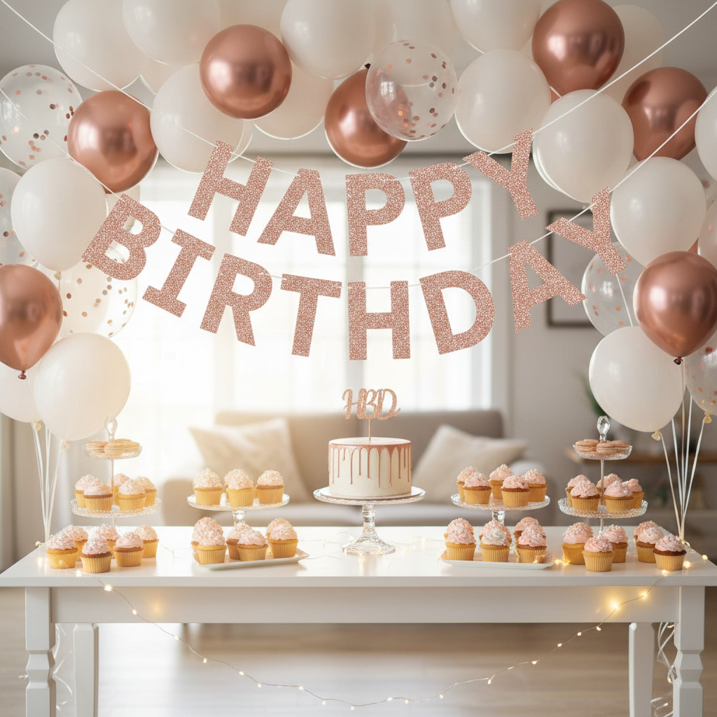 DIY Glitter Letter Banner Sizing Decoded: How to Pick the Right Letters for Birthday Parties, Graduations, and Wedding Celebrations