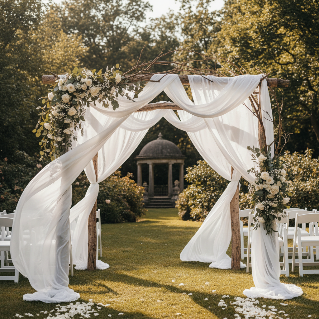 What Wedding Planners Know About Sheer Curtain Draping Ideas for Outdoor Ceremonies That Most Couples Don't