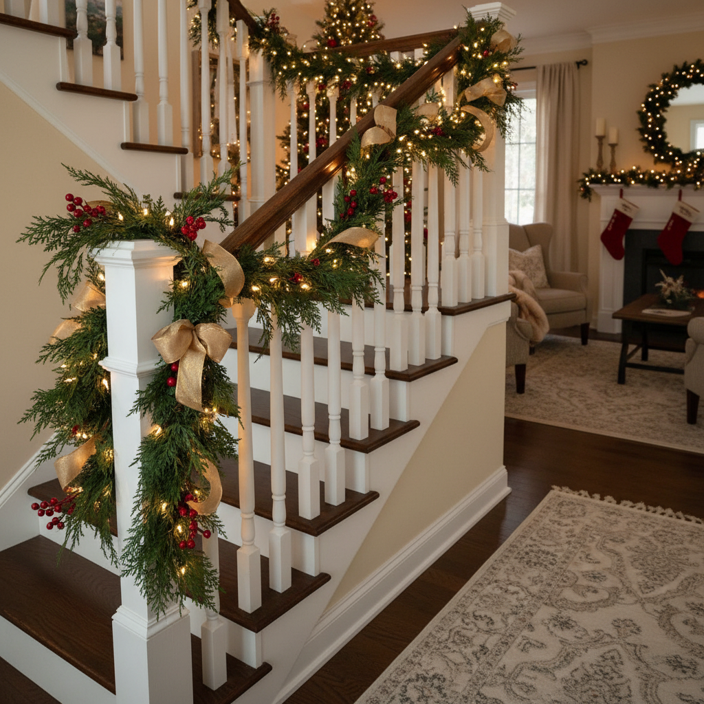 Common Christmas Staircase Garland and Mantle Decoration Myths Debunked: What Holiday Styling Experts Actually Recommend