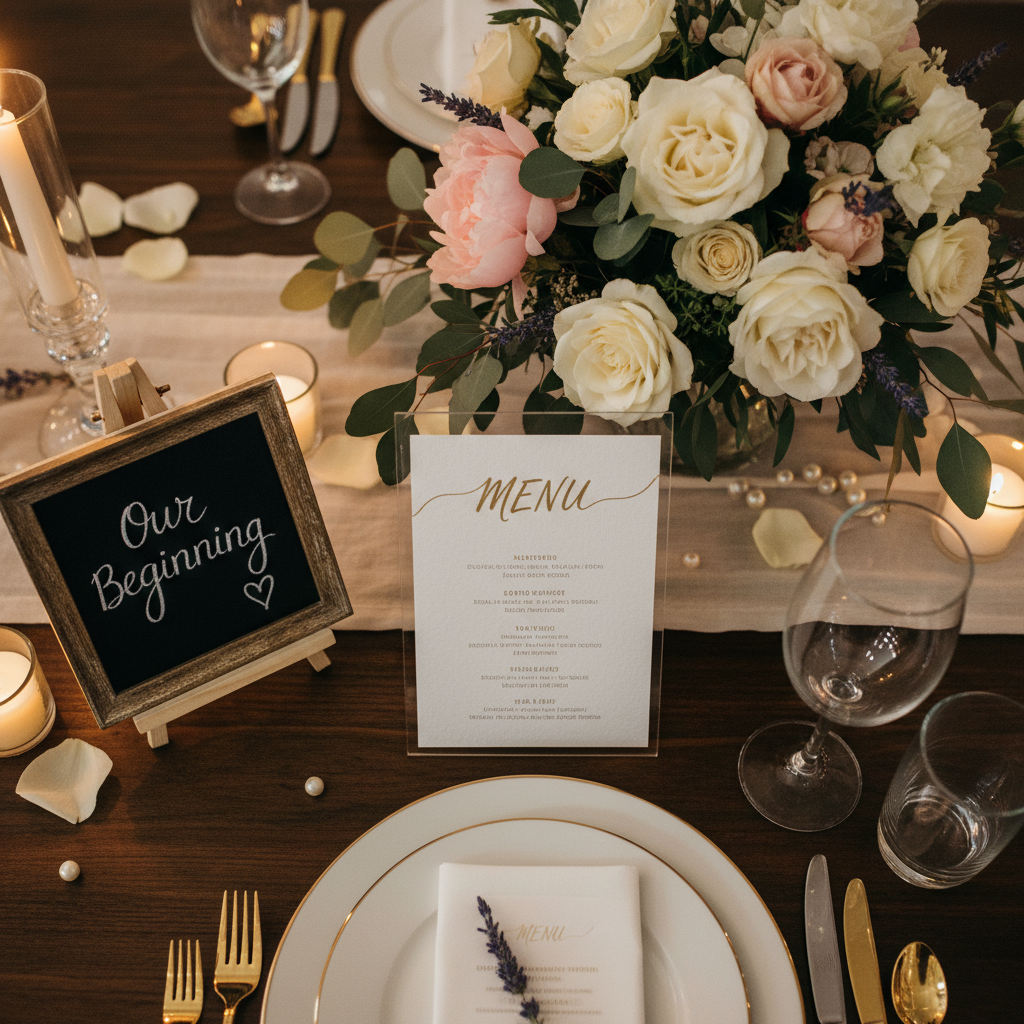 Why Wedding Place Card and Menu Display Fails at the Table — and How to Fix It Without Spending a Fortune
