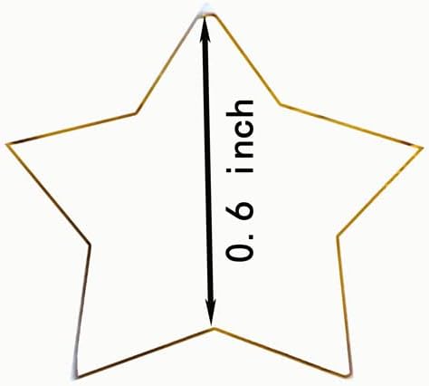Star Confetti - 0.6 inch Round Black Foil, Shiny Black for Party Decoration or Filled Balloons (3.52 oz)