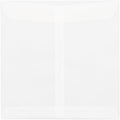 LUXPaper Square Invitation Envelopes | 9 1/2" x 9 1/2" | Clear Translucent | 30lb. Text | 50 Qty
