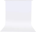 HEMMOTOP Photo Backdrop Curtains, 5x6.56 ft White Backdrop for Photoshoot, White Photography Seamless Backdrops Background for Easter, Birthday Party, Halloween, Photo, Projector Screen (150x200 cm)