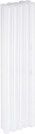HARFINGTON 10pcs Hot Glue Sticks 0.43" Dia x 10.63" Long EVA Mini Hot Melt Adhesive Glue Stick for Hot Melt Gun Wood Plastic Glass Flowers Fabrics Foam, Clear