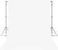 White Photography Backdrop for Photoshoot, Photo Backdrop Curtain, White Backdrops for Party Portrait Photoshoots Video Studio 6FTx9FT
