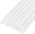 uxcell 20pcs Hot Glue Sticks for Glue Gun 11mm/0.43-inch x 4-inch Mini Hot Melt Adhesive Glue Stick Cream
