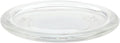 WGV Tea Light Votive Candle Holder Plate 4" W, Clear Flat Plate Glass, Small Home Accent Decor, 1 Pc
