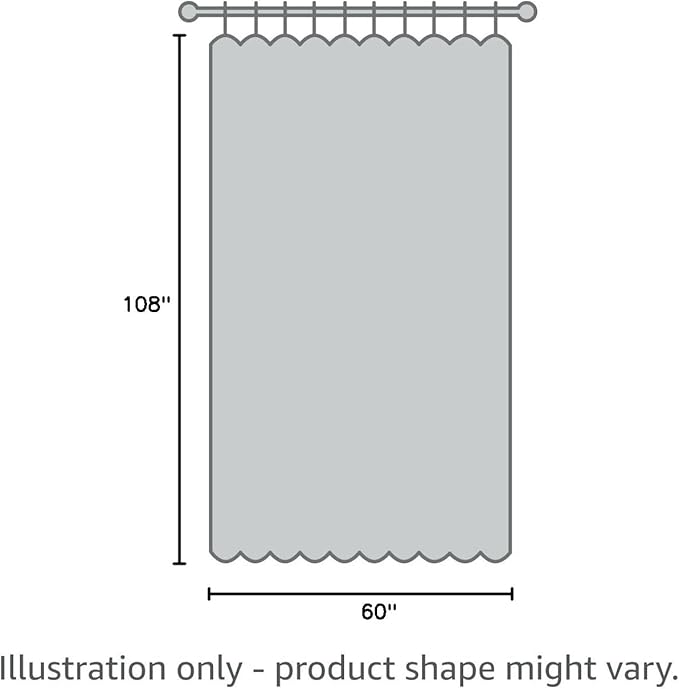 Window White Sheer Curtains 60 Inches Width 108 Inches Long 2 Panels Sheer Curtains Clear Curtains Basic Rod Pocket Panel for Home/Living Room/Bedroom/Kids Room