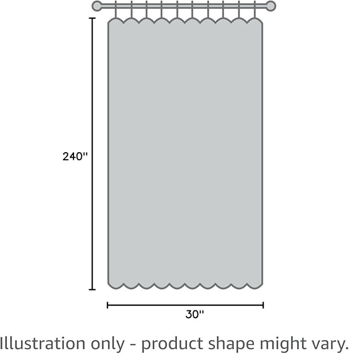 Floroom Wedding Arch Draping Fabric 2 Panels 20Ft Chiffon Fabric Drapes Arbor Drapery Wedding Ceremony Reception Swag Decorations (Blush & White)
