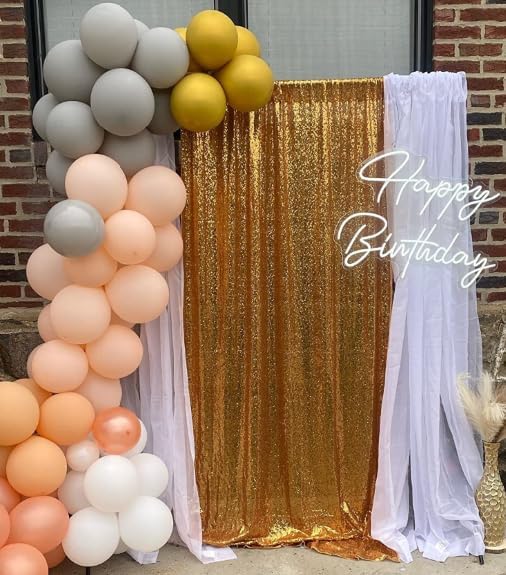 ShinyBeauty Photobooth Background-4FTx7FT-Gold-Sequin backdrops Sequin Fabric Wedding Backdrop Shimmer Backdrop Gold Sequin Backdrop Curtain Photography Backdrop
