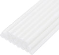 uxcell 20pcs Hot Glue Sticks for Glue Gun 7mm/0.28-inch x 8-inch Mini Hot Melt Adhesive Glue Stick White