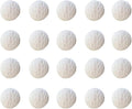 20pcs Honeycomb Flower Balls - Party Decor, Tissue Paper Pom Poms for Birthday, Wedding & Home (3inch, White)