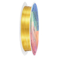 0.5 mm/24 Gauge Copper Wire for Jewelry Making, 20.3FT Copper Beading Craft Wire for Jewelry/Weaving/DIY Crafting/Planting, Color-Retaining [6.2M, Gold Tone]