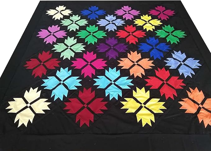 50 PCS 8" x 8" Precut Multi-Colors Cotton Fabric Squares Fabric Bundles for Sewing & Quilting Beginners