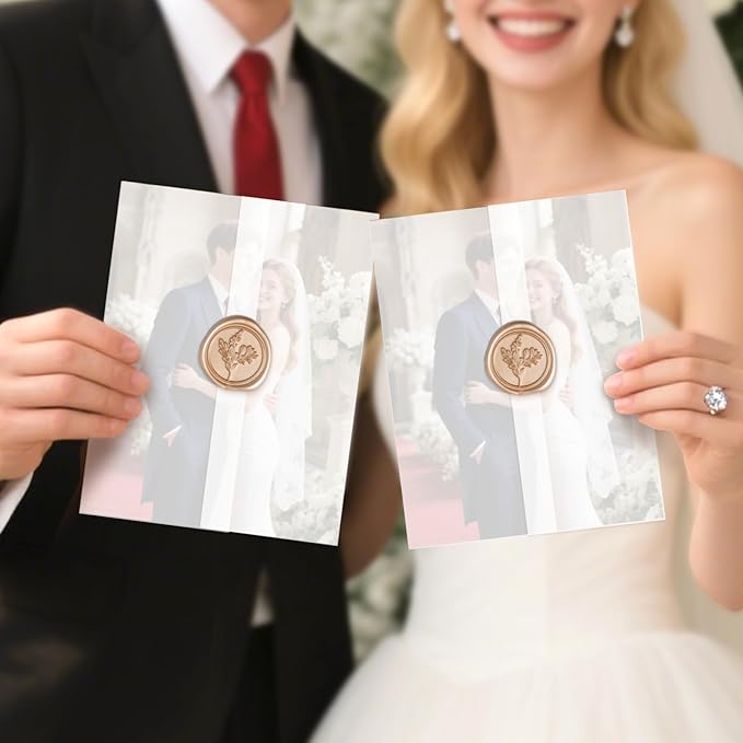 60 Pack Pre-Folded Vellum Jackets for 5x7 Invitations, Translucent Vellum Paper 5x7 Jackets, 100GSM Wedding Invitations Wraps, Envelope Liners for Birthdays, Baby Showers