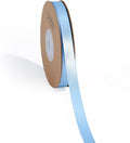 LaRibbons Light Blue Satin Ribbon 3/8 Inch 25 Yards Luxury Double Faced Blue Silk Ribbon for Flower Bouquet Crafts Gift Wrapping Wedding Party Babyshower Decoration