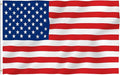 1 Piece 4x6 Foot American Flag | US Flag Vivid Color and UV Fade Resistant - Canvas Header and Double Stitched | Lightweight Duty Outdoor Polyester US Flags with Brass Grommets (4 x 6 Ft)
