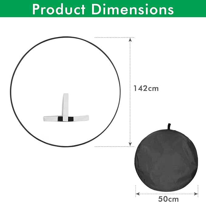Portable White Screen Chair, 57 in BlueBackdrop with Stand Double Sided Foldable Screen Background , Chroma Key, Blue Backdrop for Chair Photography Streaming Gaming Photo Zoom Video Chats and Meeting