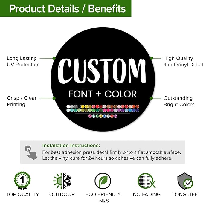 Custom Stickers for Weddings, Birthdays & Businesses - Personalized Labels with Your Logo - Waterproof, Fade and Heat Resistant - Pack of 100-1000 (Custom Image, 2 Inch)