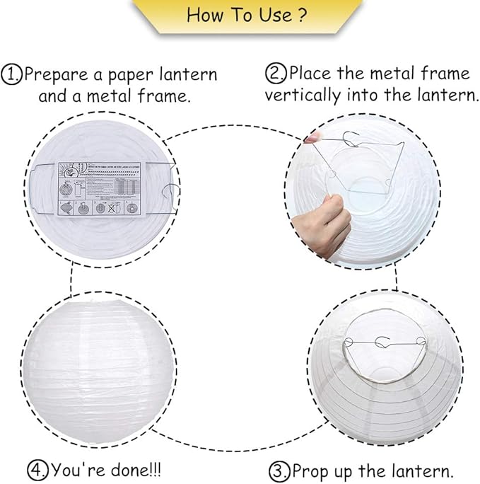 Paper Lanterns Decorative, Round Hanging Paper Lanterns Decorations for Bachelorette Engagement Birthday Party Decorations Purple/Lavender/White 15pcs