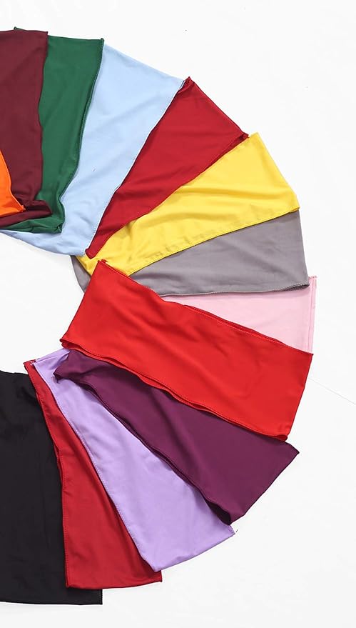 VDS Pack of 300 PCS | Pink | Spandex Chair Sashes Bows Without Buckle | Stretch Elastic Banquet Universal Folding Chair Band Tie with for Wedding Party Conference Celebration Event Decoration