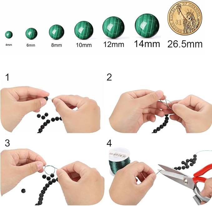 Blood Red Persian JadeStone Beads Gemstone Round Crystal Energy Jade Beads Stone Beads for Jewelry Making DIY Bracelet Necklace Jewelry Making 1 Strand 15.5inch 45PCS 8MM