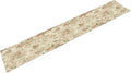 Lovely Rose Table Runner, Red and White Vintage Rose Delicate Floral Natural Pattern Long Table Restaurant Kitchen Holiday Party Decoration,13in（33cm） W * 90in（229cm） L
