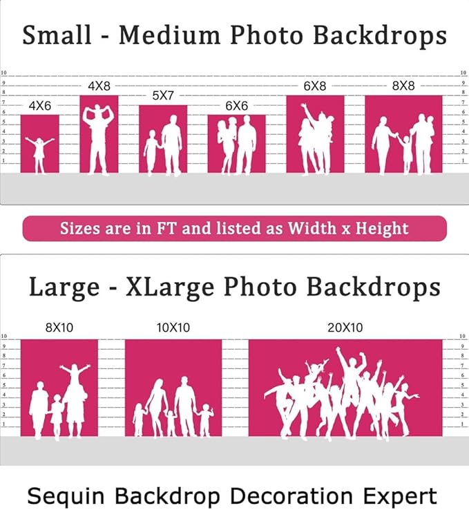 ShinyBeauty 20x10FT Rainbow Sequin Photography Backdrop - Multicolor Party Decoration, Glitter Curtain for Birthday/Wedding/Photo Booth/Baby Shower