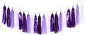 Purple White Lavender Party-Decorations Tassel-Garland - 20pcs Women Girl Birthday Supplies Tassels, Baby Bridal Shower Wedding Engagement Bachelorette Graduation Decor Panduola