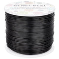 BENECREAT 18 Gauge Aluminum Wire 492FT Anodized Black Bendable Craft Wire for Beading Jewelry Craft Making, Plant Gardening, Sculpting Model Making