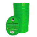 LAUCO DINOGREN High Performance Automotive Masking Tape (0.75 in x 60 yd, 12 Rolls) – Green Crepe Tape for Car Paint, Heat & Water Resistant, Body Shop Use, Clean Removal, Multi-Surface Application