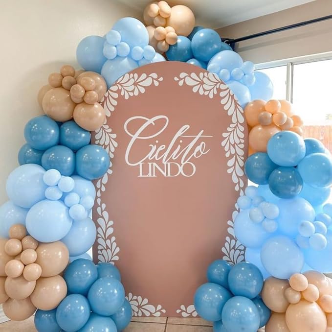 Mexico Theme Arch Stand Covers Fiesta Wedding Party Elastic Fabric Background Birthday Baptismx Baby Shower Decor Props (67x150cm(2.2x5ft),G-3744)