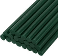 uxcell 20pcs Hot Glue Sticks for Glue Gun 7mm/0.27-inch x 4-inch Mini Hot Melt Adhesive Glue Stick Dark Green