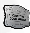 Custom Decorative Outdoor Metal Signs, Personalized Aluminum Signs, Customized Driveway Signs, Waterproof Signs Made In USA, Design 3 Metalic Silver 18x18 In
