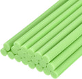 uxcell 20pcs Hot Glue Sticks for Glue Gun 7mm/0.27-inch x 4-inch Mini Hot Melt Adhesive Glue Stick Green