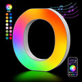 OJQ Light Up Letters LED Letter - Marquee Letters Room Decor Alphabet Letter Music Sync Color Change Colorful - Christmas Birthday Gifts for Girl - Teen Girls Gifts Party Home Wall Decor