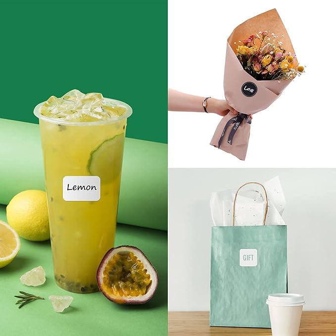 Custom Stickers Personalized Labels - Customized Stickers with Any Design Image Logo Text,Custom Thank You Label Stickers,Custom Stickers for Business Logo,100 Labels (Fancy Frame,6"x4")