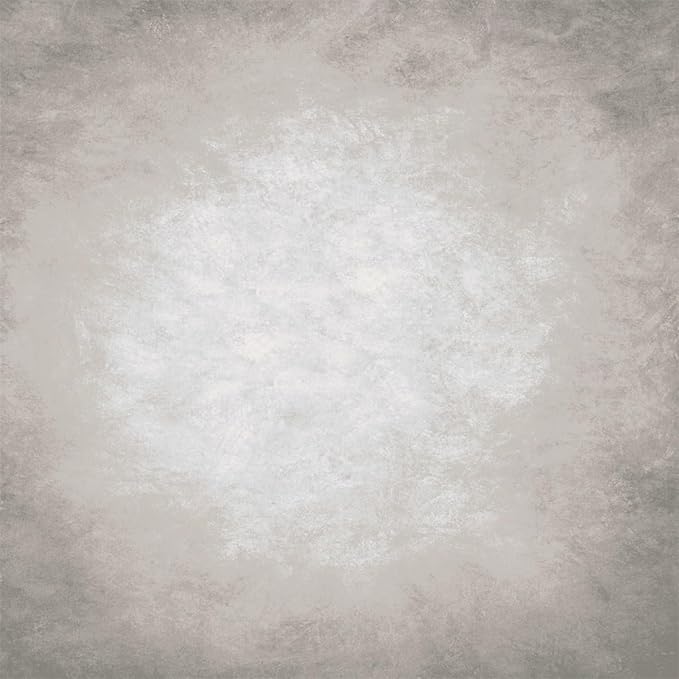 10x10ft Grey Portrait Photography Backdrops Solid Texture Abstract Photo Background for Photoshoot