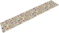 Spring Floral Table Runner, Boho Floral Pattern Natural Plant Table Decoration for Home Kitchen Restaurant Holiday Party,13in（33cm） W * 90in（229cm） L