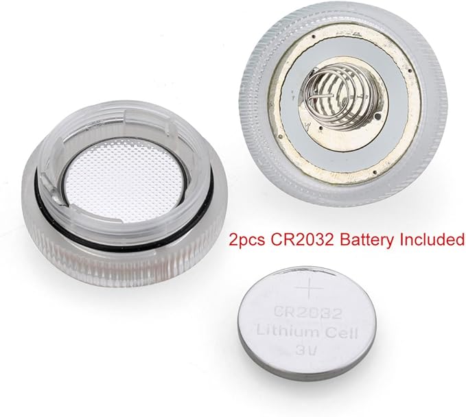Halloween Lights Submersible LED Lights cr2032 Battery Powered Underwater Waterproof LED Tea Light for Events Wedding Centerpieces Vase Floral Xmas Holidays Home Decor Lighting(Pack of 12) (White)