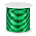 12 Gauge Green Aluminum Craft Wire (105FT) - Anodized for Jewelry Making, Beading Floral, Plant Gardening, Sculpting & Modeling Craft Wire (Green #25, 2mm)