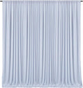 10 x 7 Feet Purple Gray Backdrop Curtain for Partie, Background Curtains for Photoshoot, Birthday, Wedding, Halloween, Thanksgiving, Christmas Day, New Year Party Decorations 5Ft x 7Ft, 2 Panels