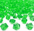 Vase Fillers for Home Decor, Fake Crushed Ice Cubes, 150 pcs Vase Fillers, Reusable Fake ice Cubes for Photography Accessories Props Decoration for Wedding Decor(irregular-16 * 22mmGreen)