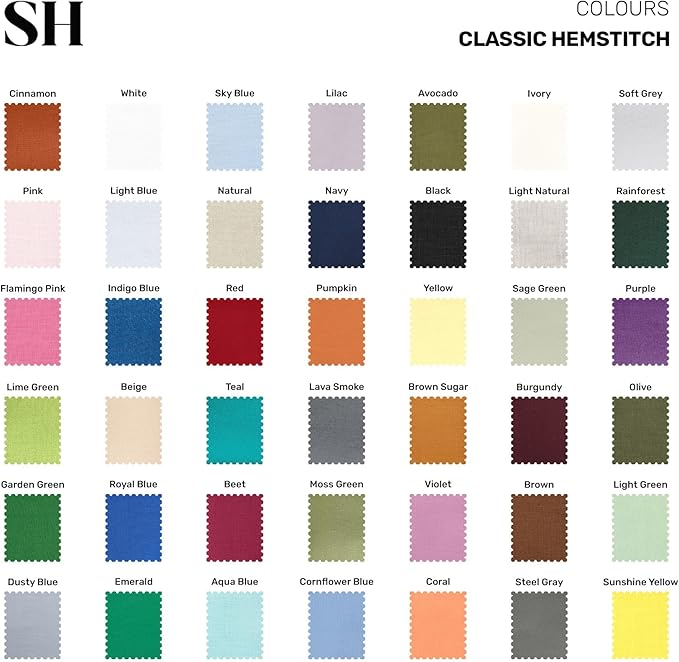 Solino Home Linen Beige Table Runner 120 Inches Long - 100% Pure Linen 14 x 120 Inch Table Runner for Fall, Autumn, Thanksgiving, Christmas - Classic Hemstitch