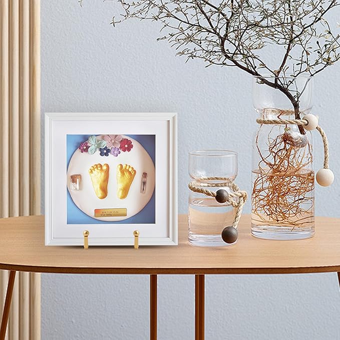 Plate Holder Easel Display Stand - 4.5 inch Metal Plate Stands for Display - Tabletop Picture Stand - Gold Iron Easels for Display Pictures | Photo Frames | Book | Decorative Plates | Plaque -2 Pack