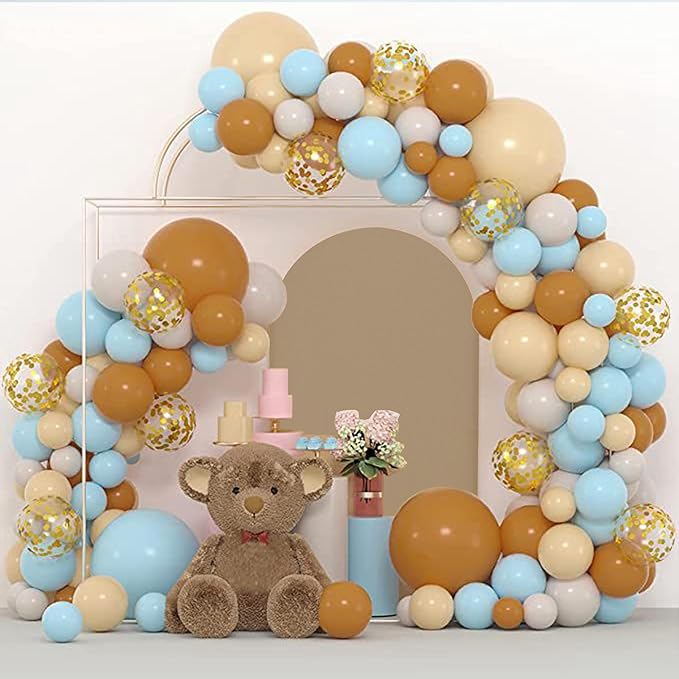 Wedding Arch Covers Arch Backdrop Cover Arch Stand Covers 7.2FT 6.6FT 6FT Set of 3 Arch Cover Spandex Fabric Stretchy Backdrop for Wedding Birthday Party Decoration Baby Shower (Khaki)