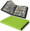 Premium Ringless Trading Card Binder - 1024 Capacity, 16 Side-Loading Pockets per Page, Archival Quality Protection & Anti-Slip Spine for TCG, MTG, Sports Cards (Grass)