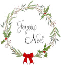 Custom Stickers for Weddings, Birthdays & Businesses - Personalized Labels with Your Logo - Waterproof, Fade and Heat Resistant - Pack of 100-1000 (Wreath N, 3.5 Inch)
