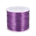 BENECREAT 20 Gauge 770FT Aluminum Wire Anodized Jewelry Craft Making Beading Floral Colored Aluminum Craft Wire for Halloween Decoration - Purple