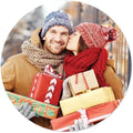 Andaz Press Bulk Photo Personalized Gift and Party Favors Collection, Round Cupcake Toppers, Custom Photo, 18-pack